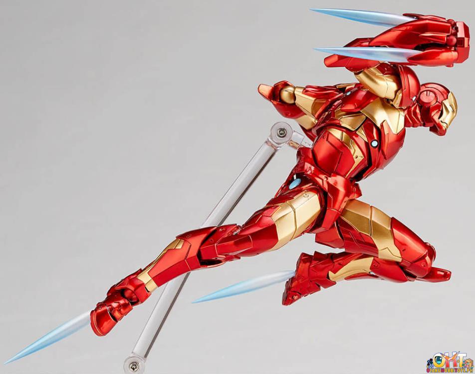 [REISSUE] Kaiyodo Iron Man Figure Complex Amazing Yamaguchi No.013 Iron Man Bleeding Edge Armor