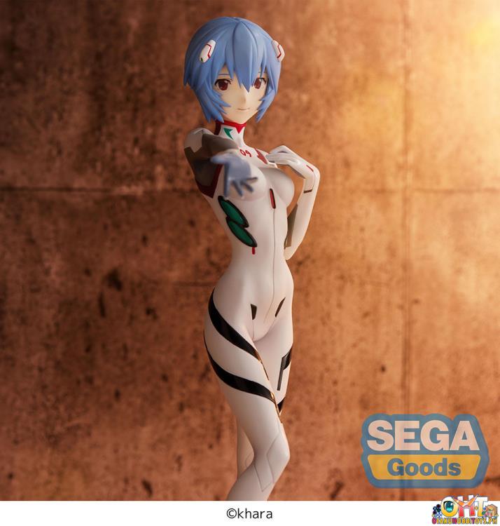 Sega Rebuild of Evangelion SPM Figure Rei Ayanami Hand Over/Momentary White Ver.