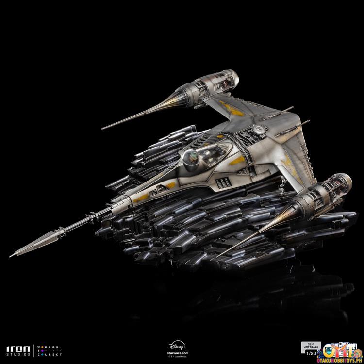 Iron Studios Star Wars: The Book of Boba Fett 1/20 Mando's N-1 Starfighter Demi Art Scale