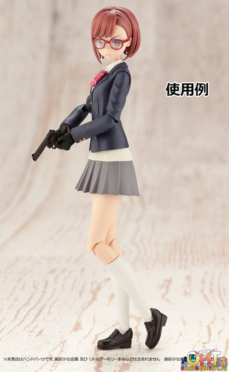 Tomytec 1/12 Little Armory [LAOP13] Tactical Glove Sousai Shojo Teien 2 Revolver Set Black