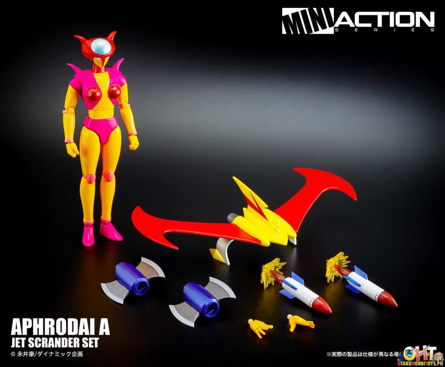 Action Toys Mazinger Z Mini Action Aphrodai A and Jet Scrander Set