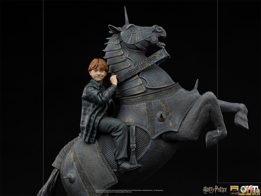 Iron Studios 1/10 Ron Weasley at the Wizard Chess Deluxe Art Scale