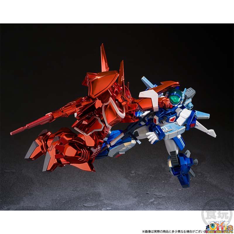 Bandai SMP [SHOKUGAN MODELING PROJECT] BLUE COMET SPT LAYZNER NEW LAYZNER & ZAKAAL DISTORTED SPACE Set W/o Gum