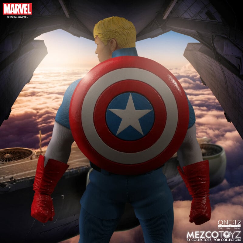 Mezco One:12 Collective Captain America – Silver Age Edition