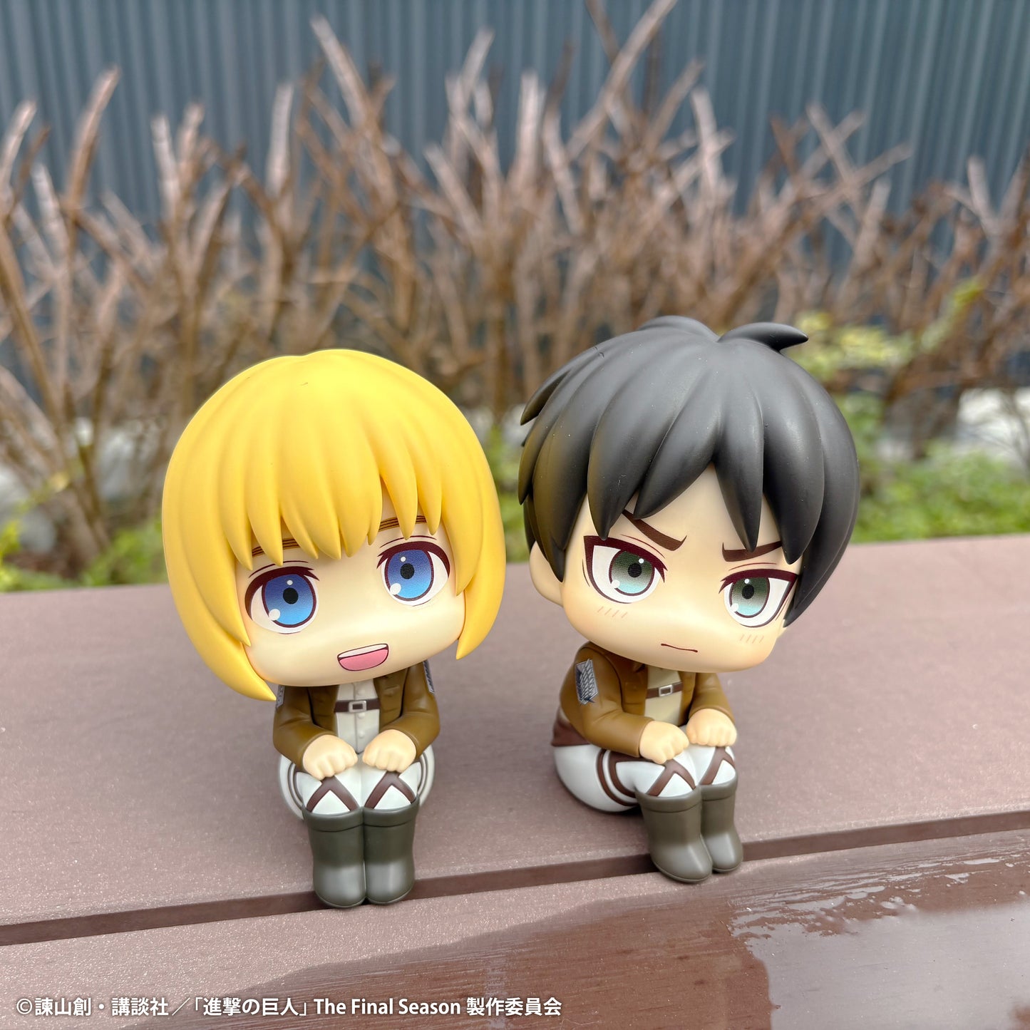 Megahouse Lookup Attack on Titan Armin Arlert & Ellen Jaeger Grumpy Ver. set [with gift]