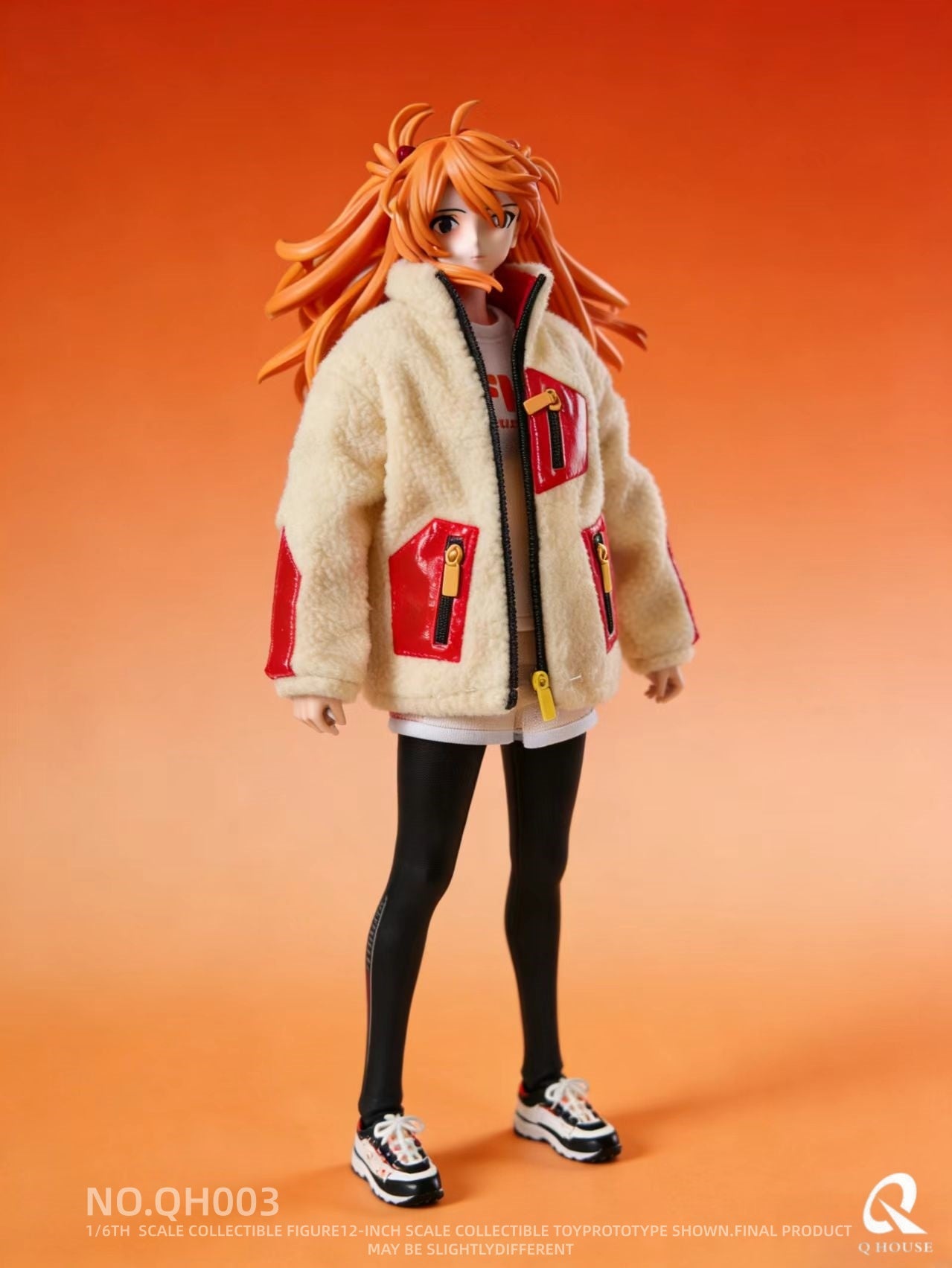 Q HOUSE 1/6 Evangelion Asuka Action Figure QH003