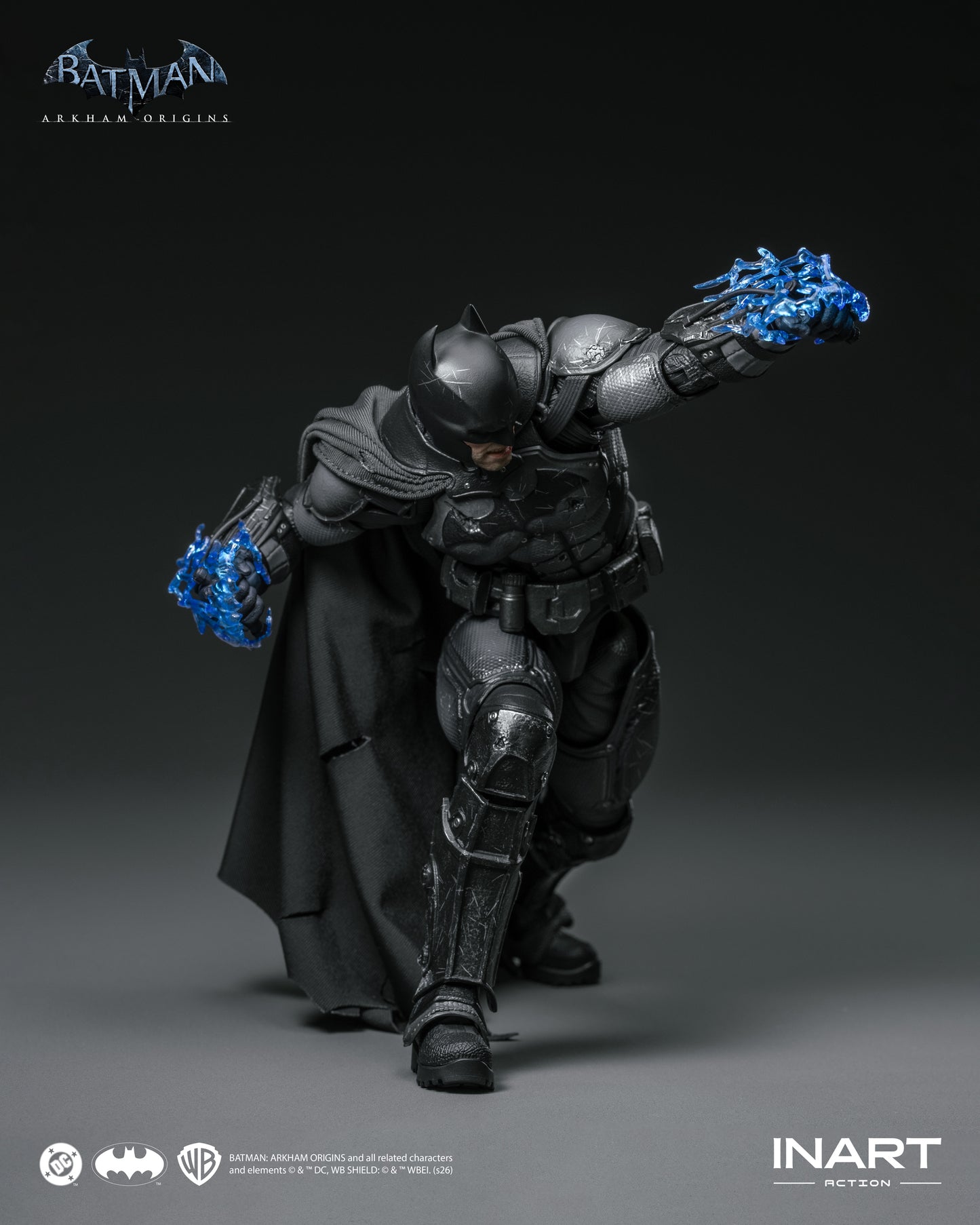INART Action Batman: Arkham Origins Batman (Battle Damaged Version) Action Figure
