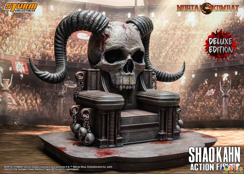 Storm Collectibles Mortal Kombat SHAO KAHN DELUXE EDITION