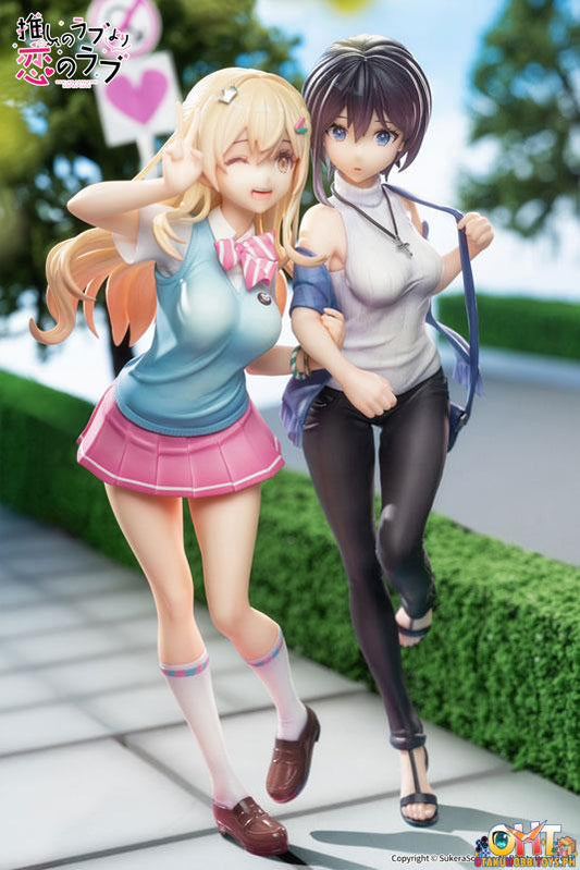 APEX OshiRabu Waifus Over Husbandos 1/7 Ren Furutachi & Akuru Hayahoshi