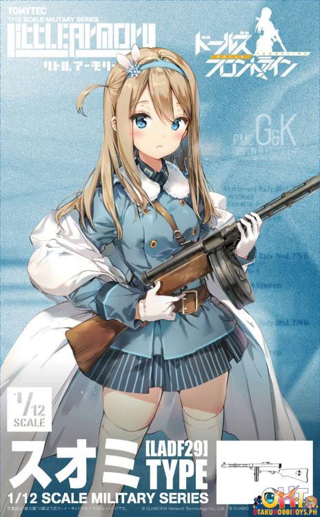 Tomytec 1/12 Little Armory [LADF29] Girl’s Frontline Suomi KP/-31 Type