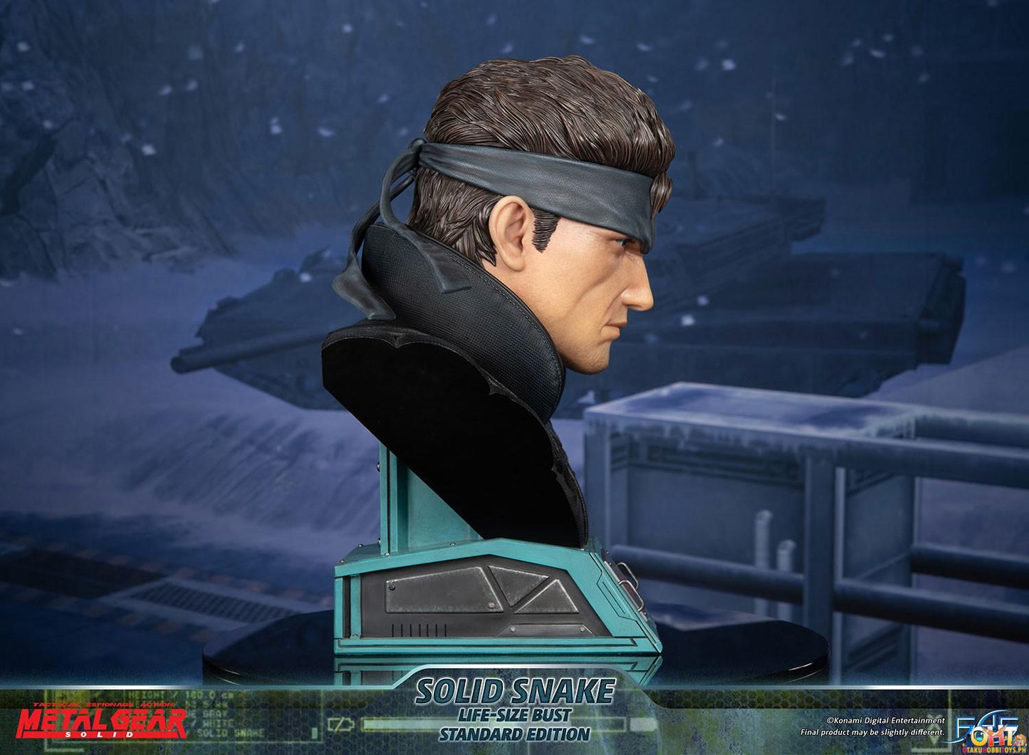 First4Figures Metal Gear Solid - Solid Snake Life-Size Bust [Standard Edition LSB]