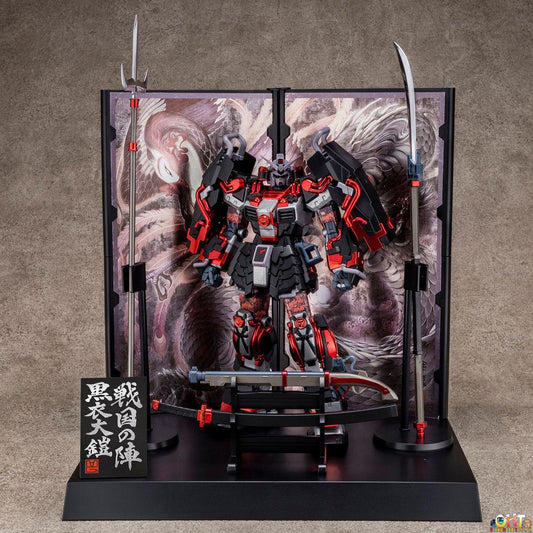 Bandai MG 1/100 Shin Musha Gundam Sengoku No Jin Black Robe Large Armor