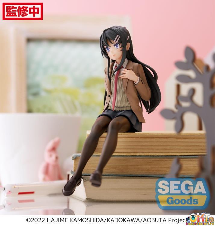 Sega Rascal Does Not Dream of a Knapsack Kid PM Perching Figure Mai Sakurajima