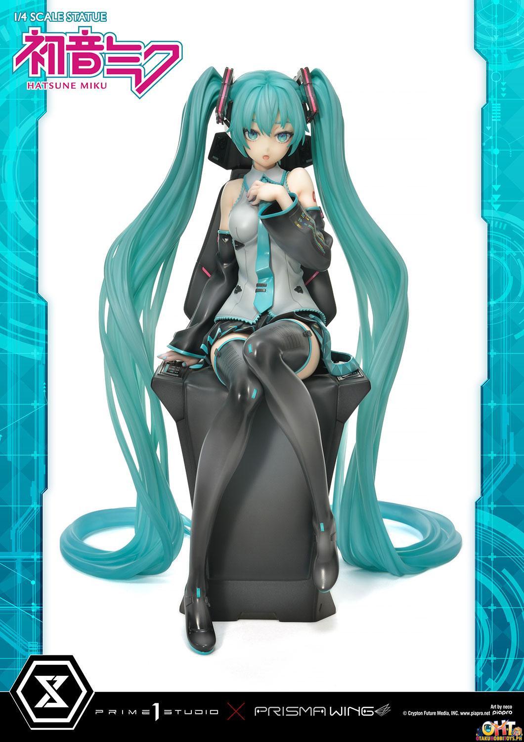 PRISMA WING Piapro Characters 1/4 Hatsune Miku "Art by neco" Scale Statue Bonus Version PWPCL-07S
