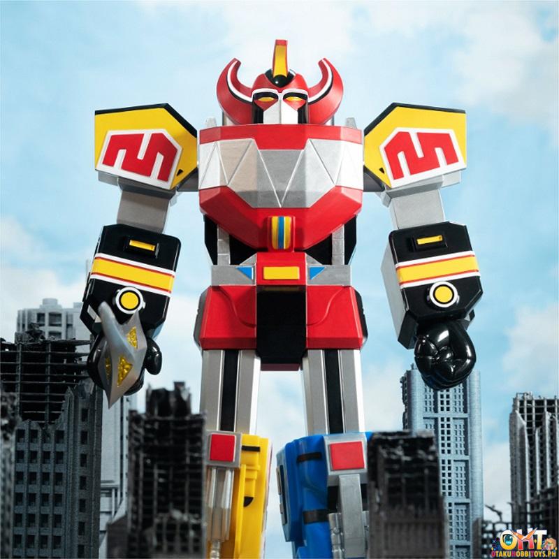 Power Rangers Cyborg SUPER7 Mighty Morphin Power Rangers Super Cyborg - Megazord (Original ...