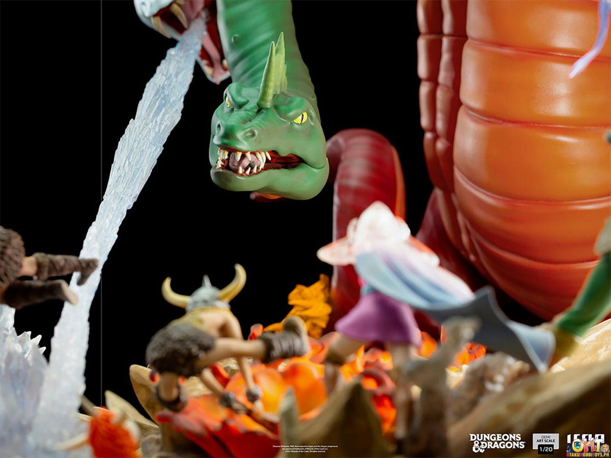 Iron Studios 1/20 Tiamat Battle Demi Art Scale - Dungeons and Dragons