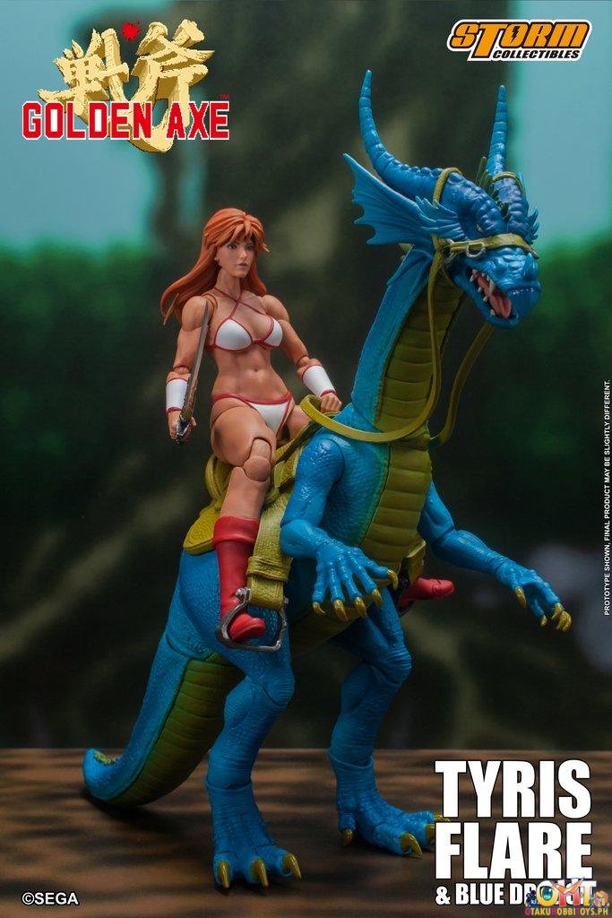 Storm Collectibles Tyris Flare & Blue Dragon - GOLDEN AXE