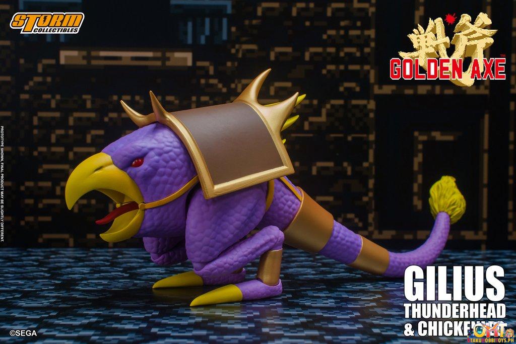 Storm Collectibles Gilius Thunderhead & Chicken Leg - GOLDEN AXE