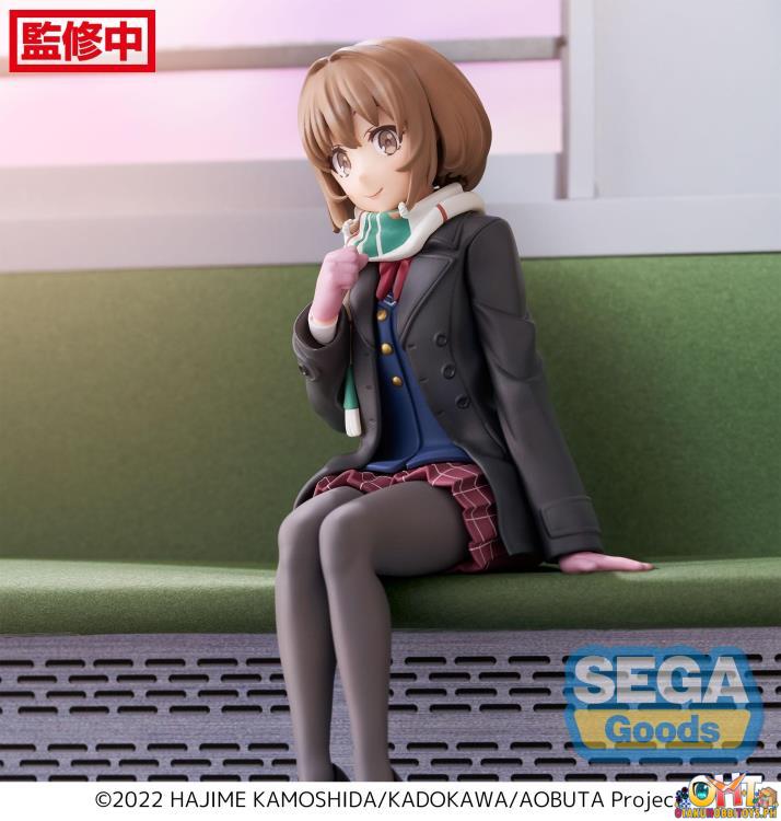 Sega Rascal Does Not Dream of a Knapsack Kid PM Perching Figure Kaede Azusagawa