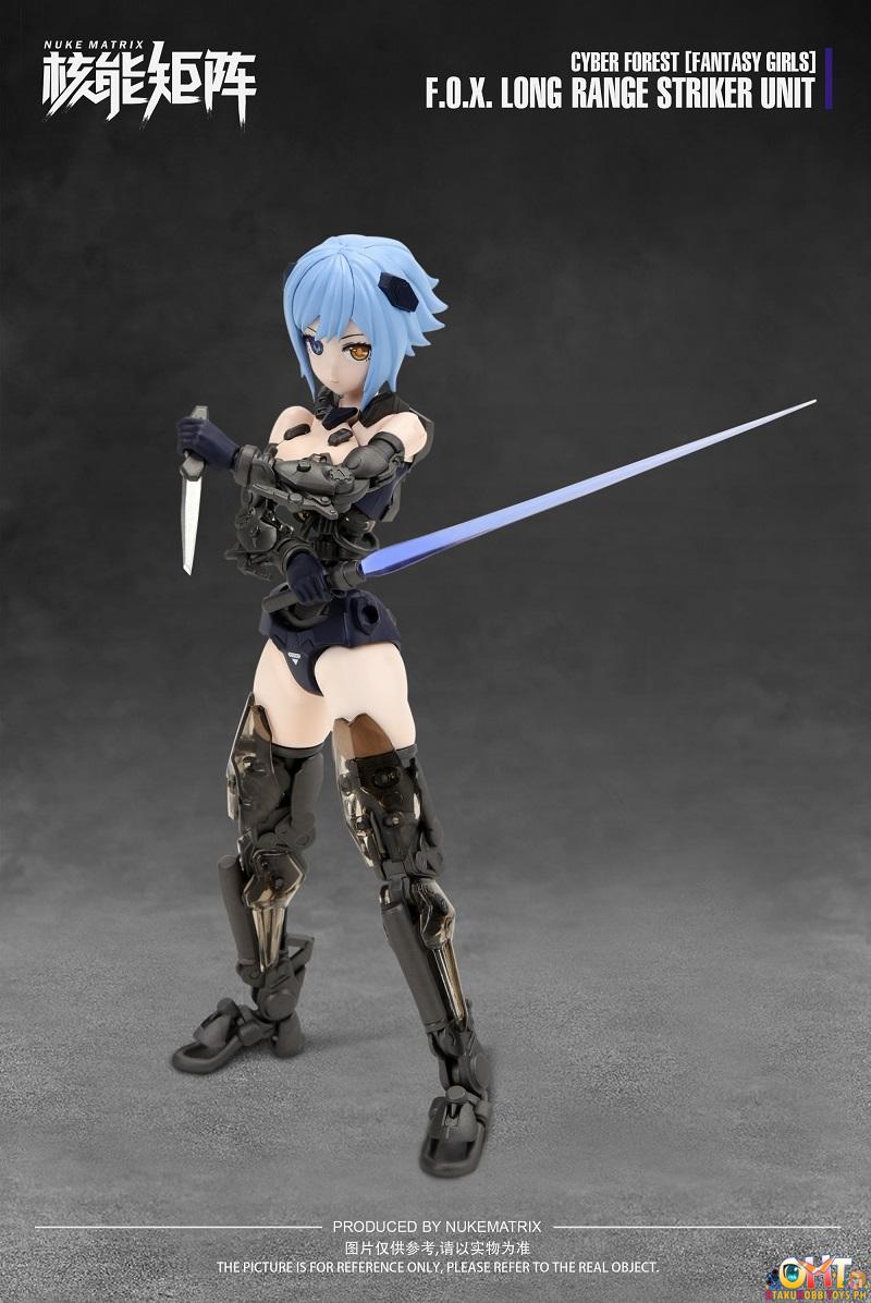 NUKE MATRIX FANTASY GIRLS Vol.1 1/12 Cyber Forest F.O.X Long Range Striker Unit