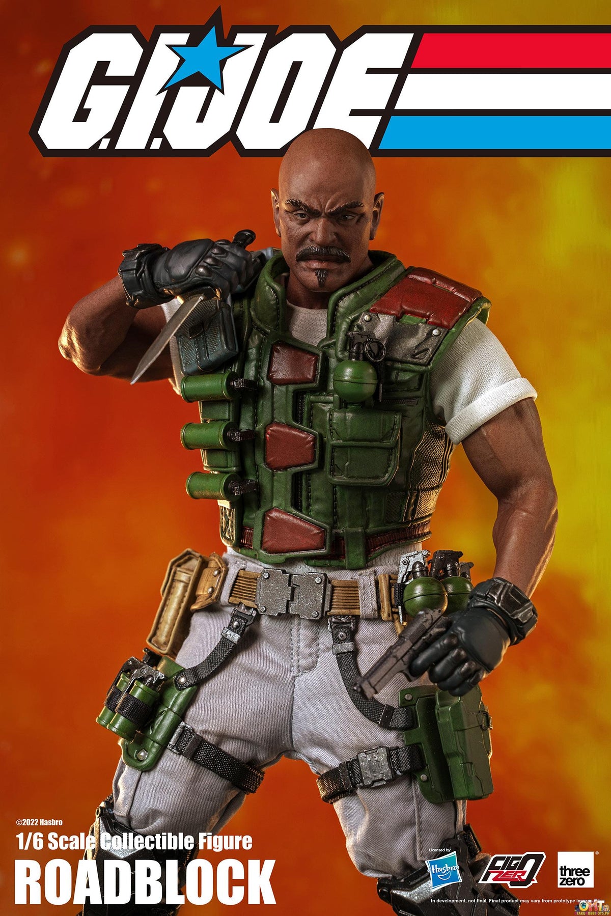 Threezero FigZero G.I. Joe 1/6 Roadblock
