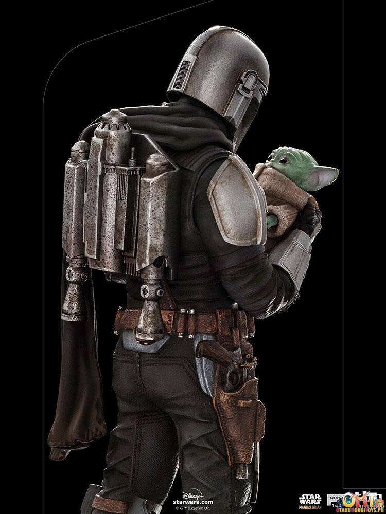 Iron Studios 1/10 The Mandalorian and Grogu Art Scale - The Mandalorian