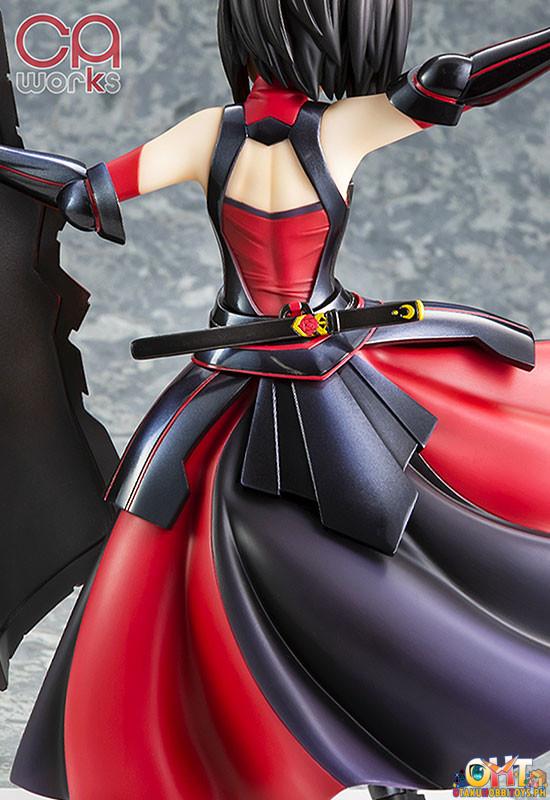 Chara-Ani CAworks 1/7 Maple: Black Rose Armor Ver. - BOFURI: I Don't Want to Get Hurt, so I'll Max Out My Defense