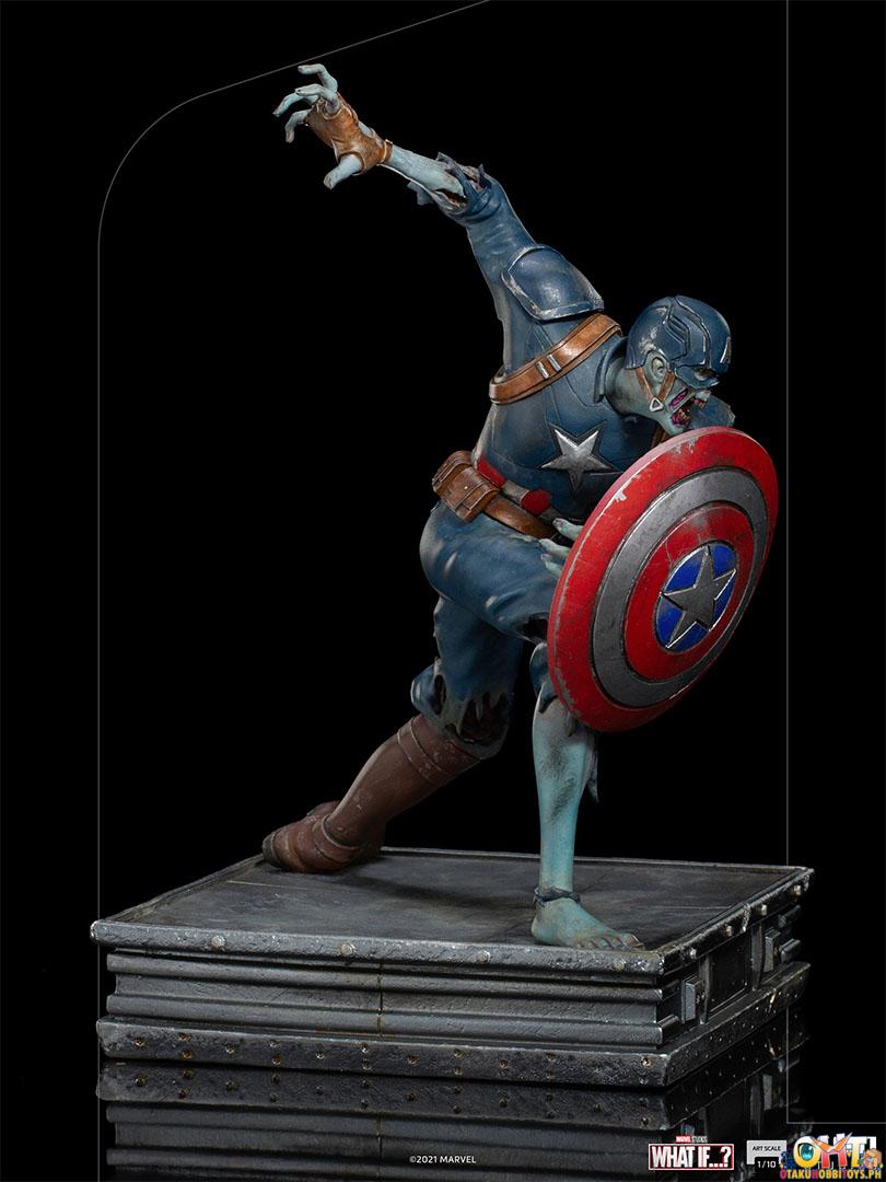 Iron Studios What If…?1/10 Zombie Captain America Art Scale