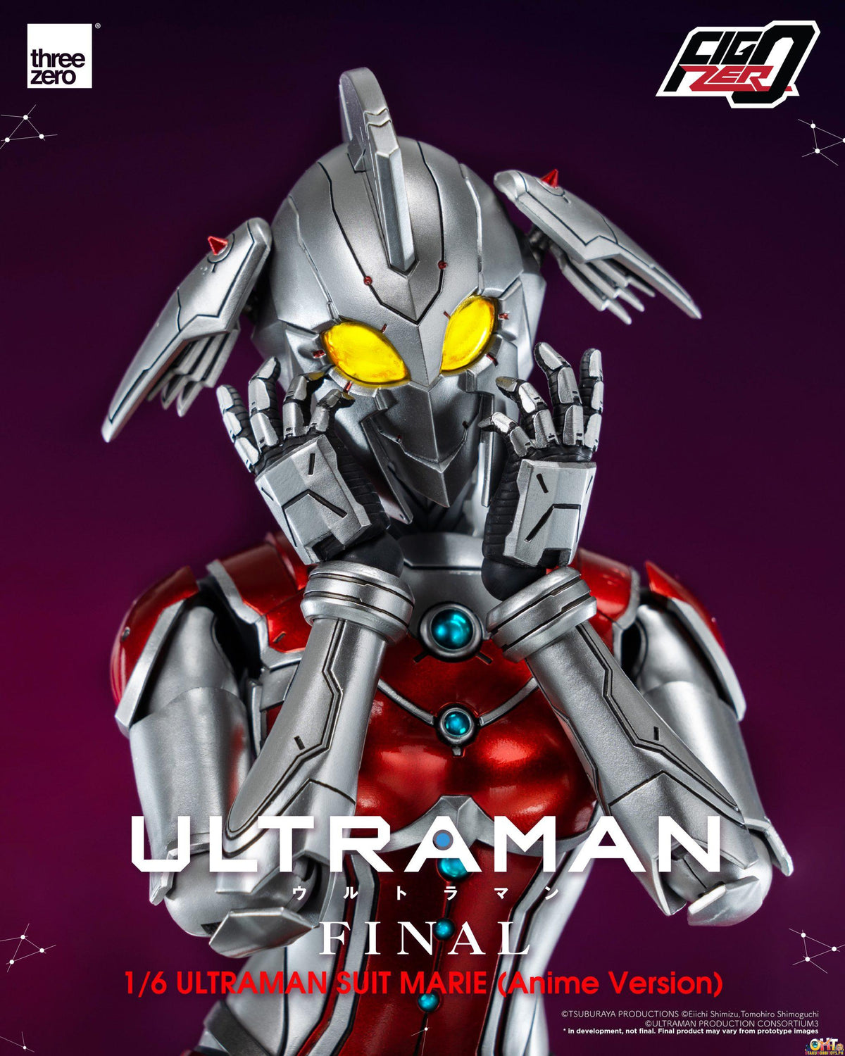 Threezero ULTRAMAN FINAL Season FigZero 1/6 ULTRAMAN SUIT MARIE (Anime Version)