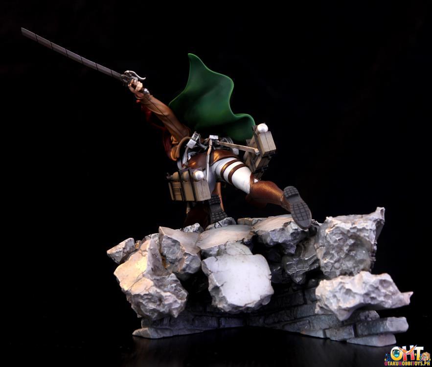 Kinetiquettes Attack on Titan 1/10 Mikasa Ackerman Scale Diorama