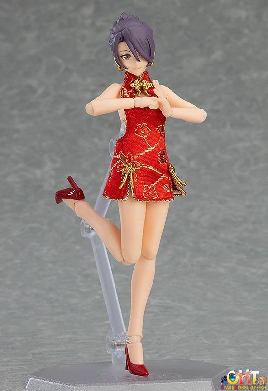 figma 569 Female Body (Mika) with Mini Skirt Chinese Dress Outfit