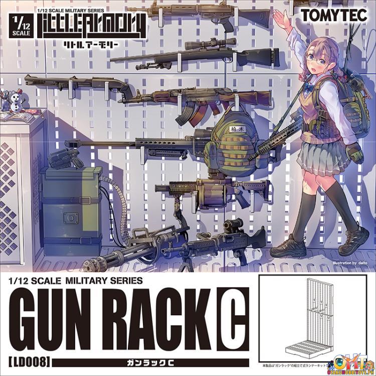 [REISSUE] Tomytec 1/12 Little Armory [LD008] Gun Rack C