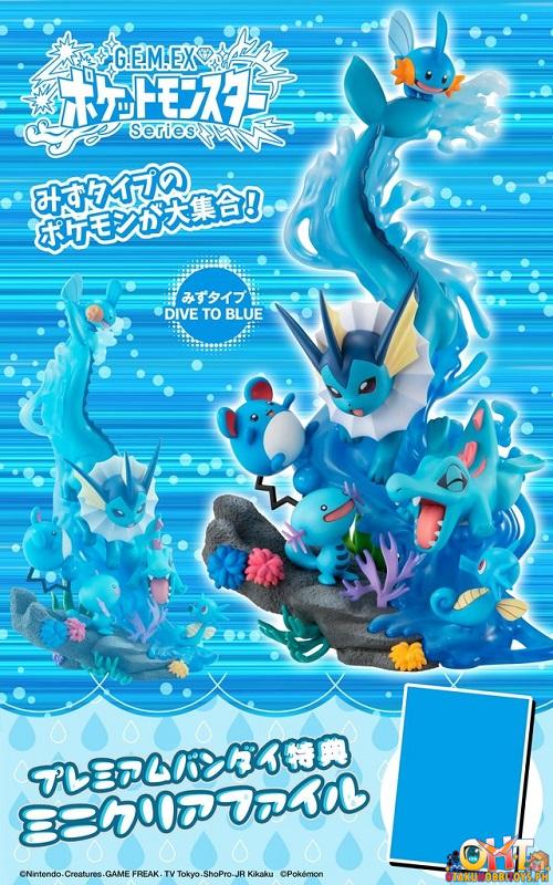 Megahouse G.E.M. EX Series: Pokémon Water Type DIVE TO BLUE【with gift】