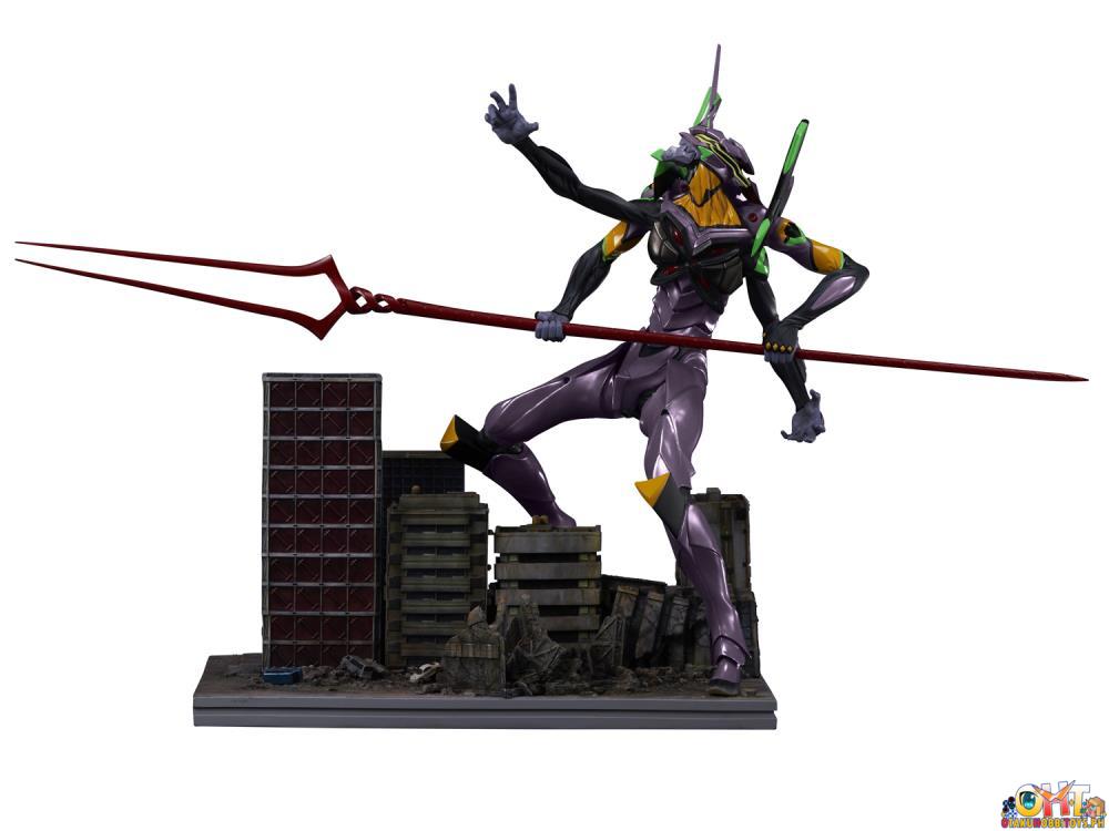Union Creative Scene Scape Diorama [EVANGELION:3.0+1.0 THRICE UPON A TIME] EVA Unit 01 vs EVA Unit 13 Limited Edition