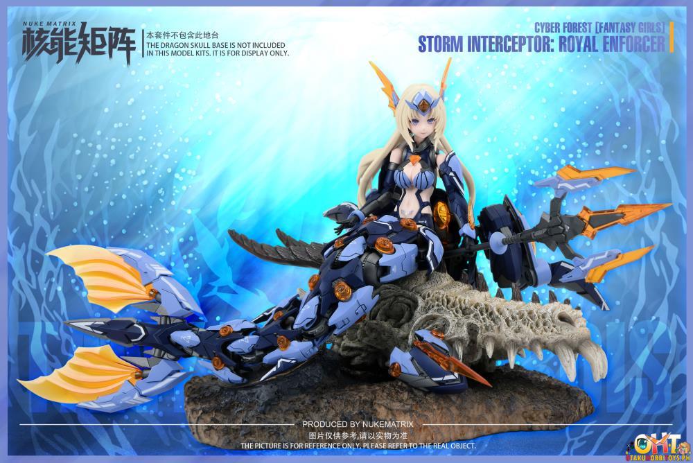 NUKE MATRIX Cyber Forest Fantasy Girls 1/12 Siren Storm Interceptor: Royal Enforcer