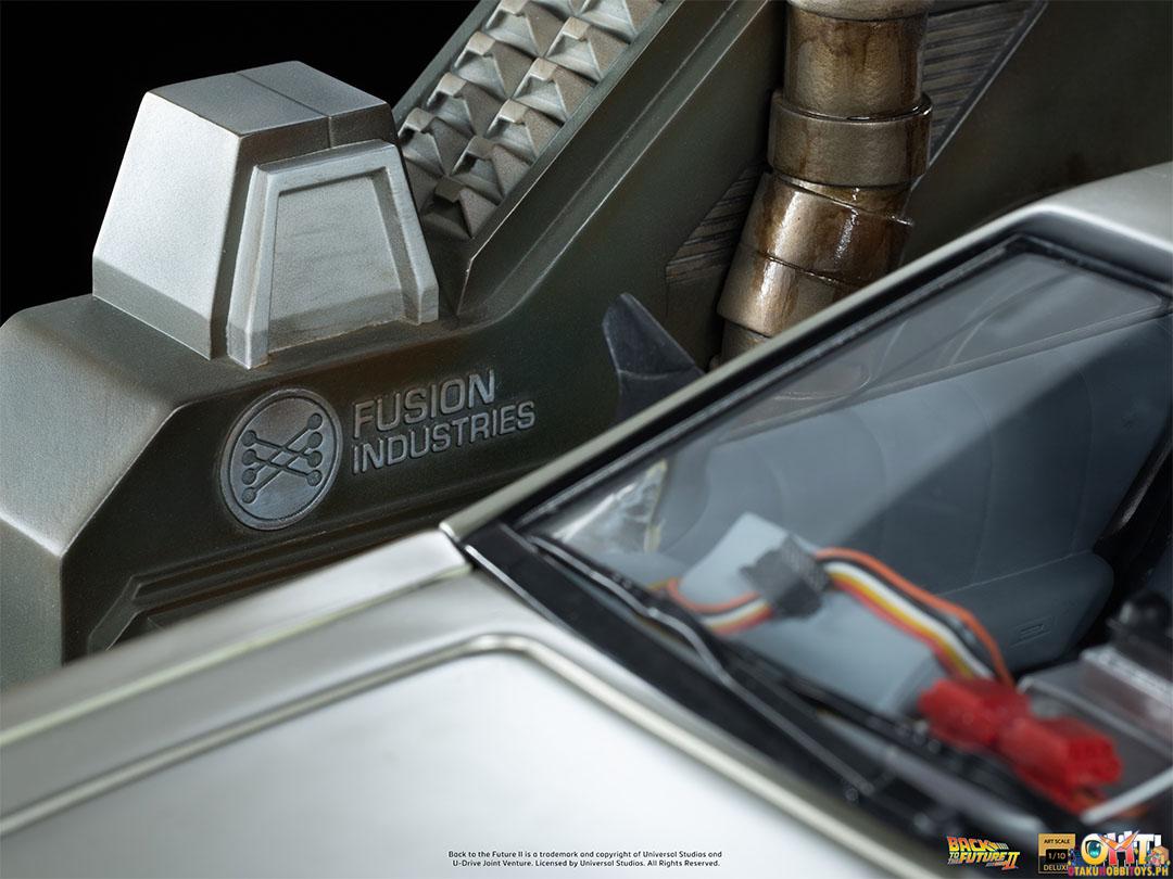 Iron Studios Back to the Future Part II 1/10 DeLorean Full Set Deluxe - Art Scale