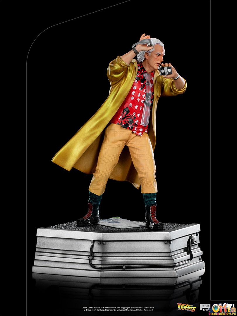 Iron Studios Back to the Future Part II 1/10 Doc Brown Art Scale