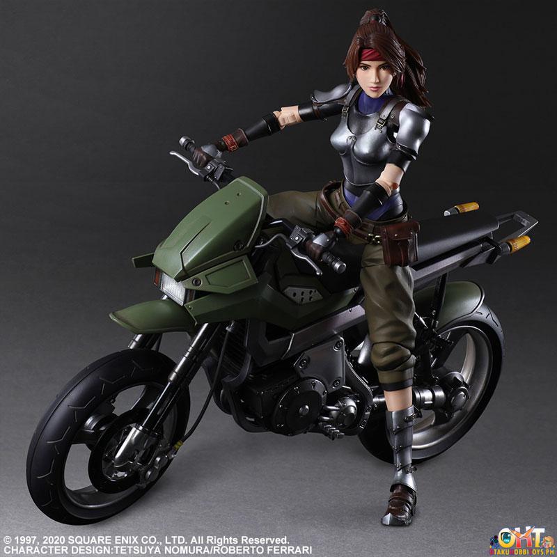 Play Arts Kai Action Figure Jessie & Motorcycle Set - Final Fantasy® VII Remake