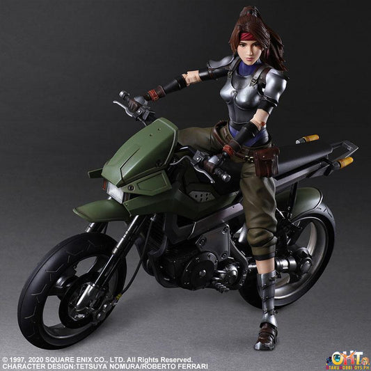 Play Arts Kai Action Figure Jessie & Motorcycle Set - Final Fantasy® VII Remake