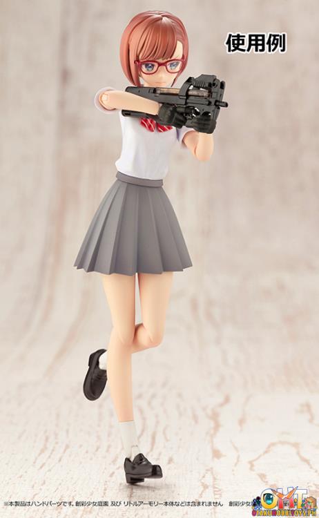 Tomytec 1/12 Little Armory [LAOP13] Tactical Glove Sousai Shojo Teien 2 Revolver Set Black