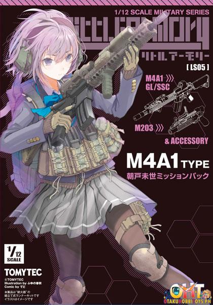 Tomytec 1/12 Little Armory (LS05) M4A1 Miyo Asato Mission Pack
