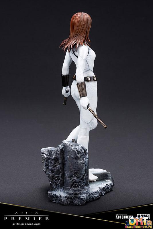 Kotobukiya ARTFX Premier Statue 1/10 Black Widow White Costume Limited Edition - MARVEL UNIVERSE