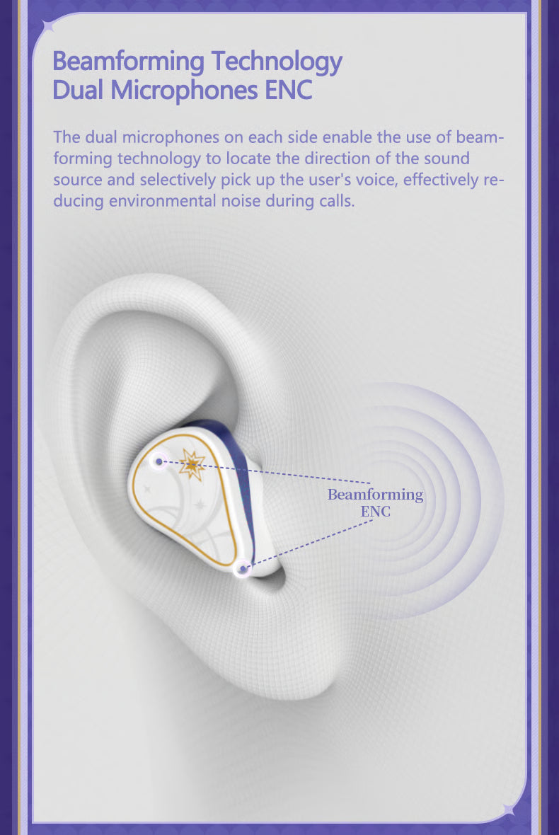 MOONDROP x Honkai: Star Rail ROBIN True Wireless Stereo <JP> - ON HAND