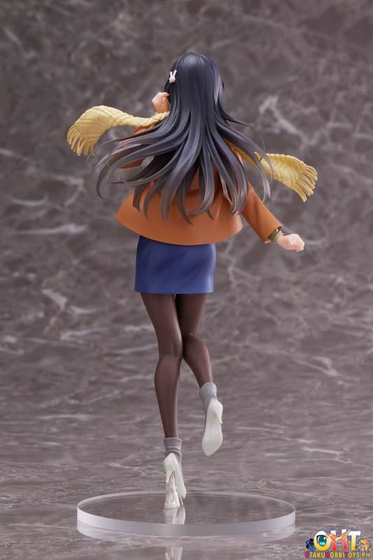 Taito Rascal Does Not Dream of a Dreaming Girl Coreful Figure Mai Sakurajima Winter Wear Ver.