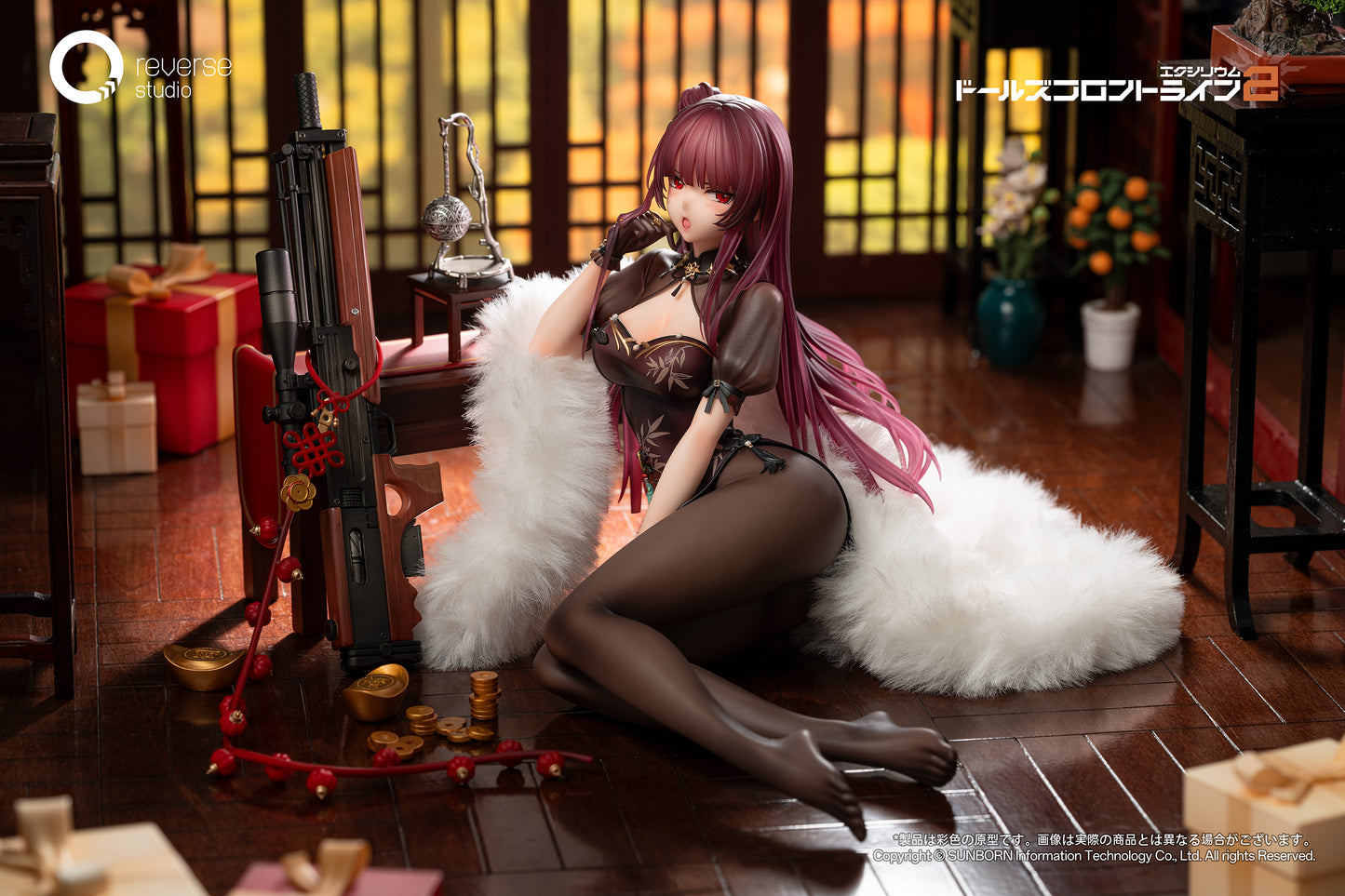 Reverse Studio 1/6 Girls` Frontline 2: Exilium Makiatto: Embroidered Bamboo, Blooming Shadows Ver.