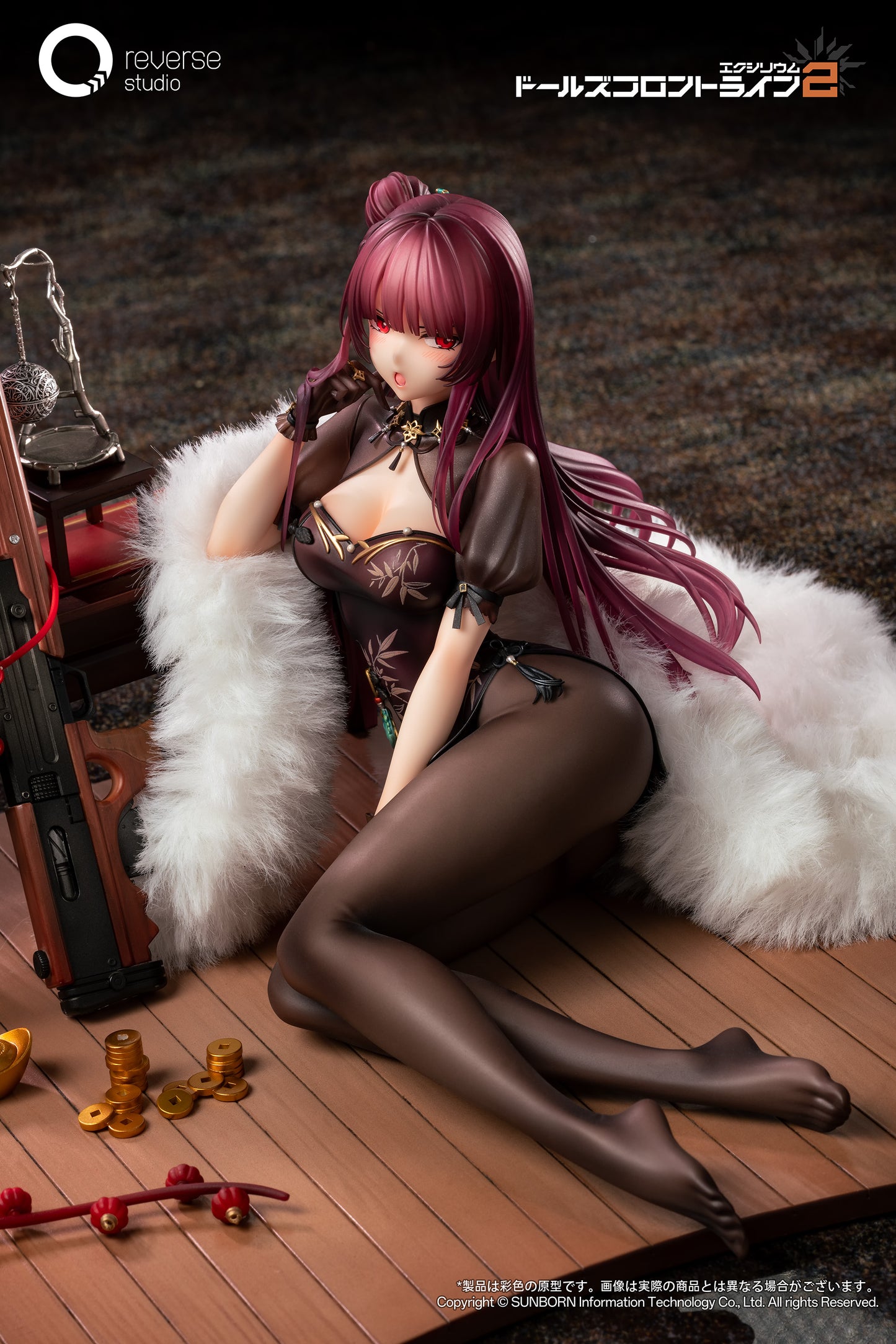 Reverse Studio 1/6 Girls` Frontline 2: Exilium Makiatto: Embroidered Bamboo, Blooming Shadows Ver.