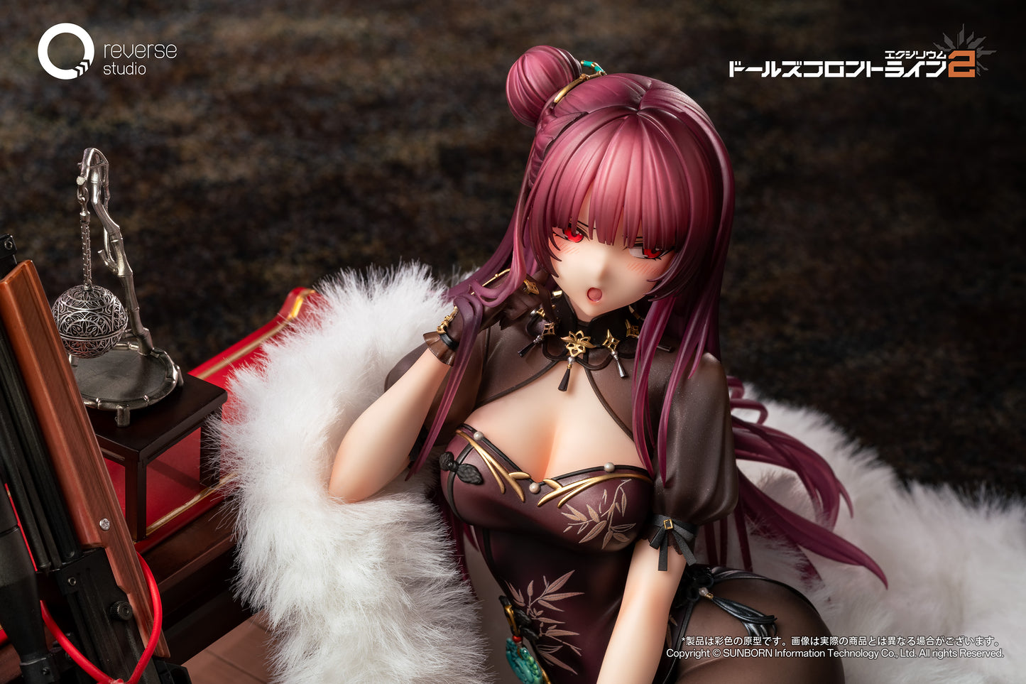 Reverse Studio 1/6 Girls` Frontline 2: Exilium Makiatto: Embroidered Bamboo, Blooming Shadows Ver.