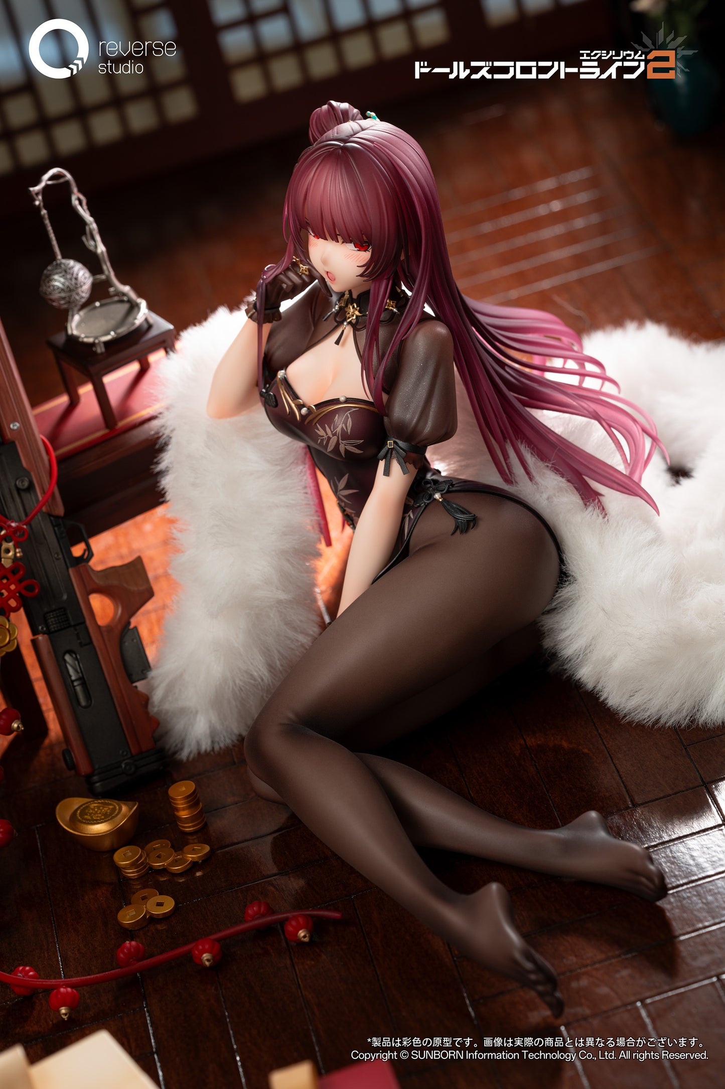 Reverse Studio 1/6 Girls` Frontline 2: Exilium Makiatto: Embroidered Bamboo, Blooming Shadows Ver.