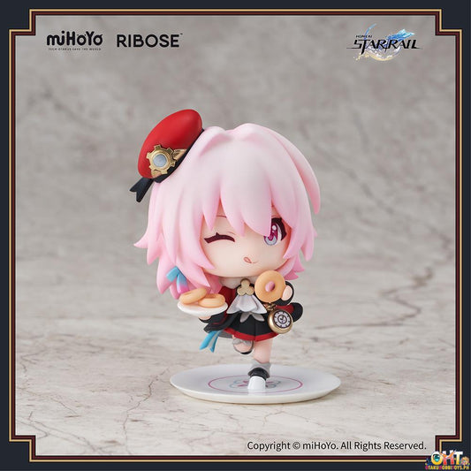 RIBOSE Honkai: Star Rail Welcome to Train Tea Party Chibi Figure March 7th