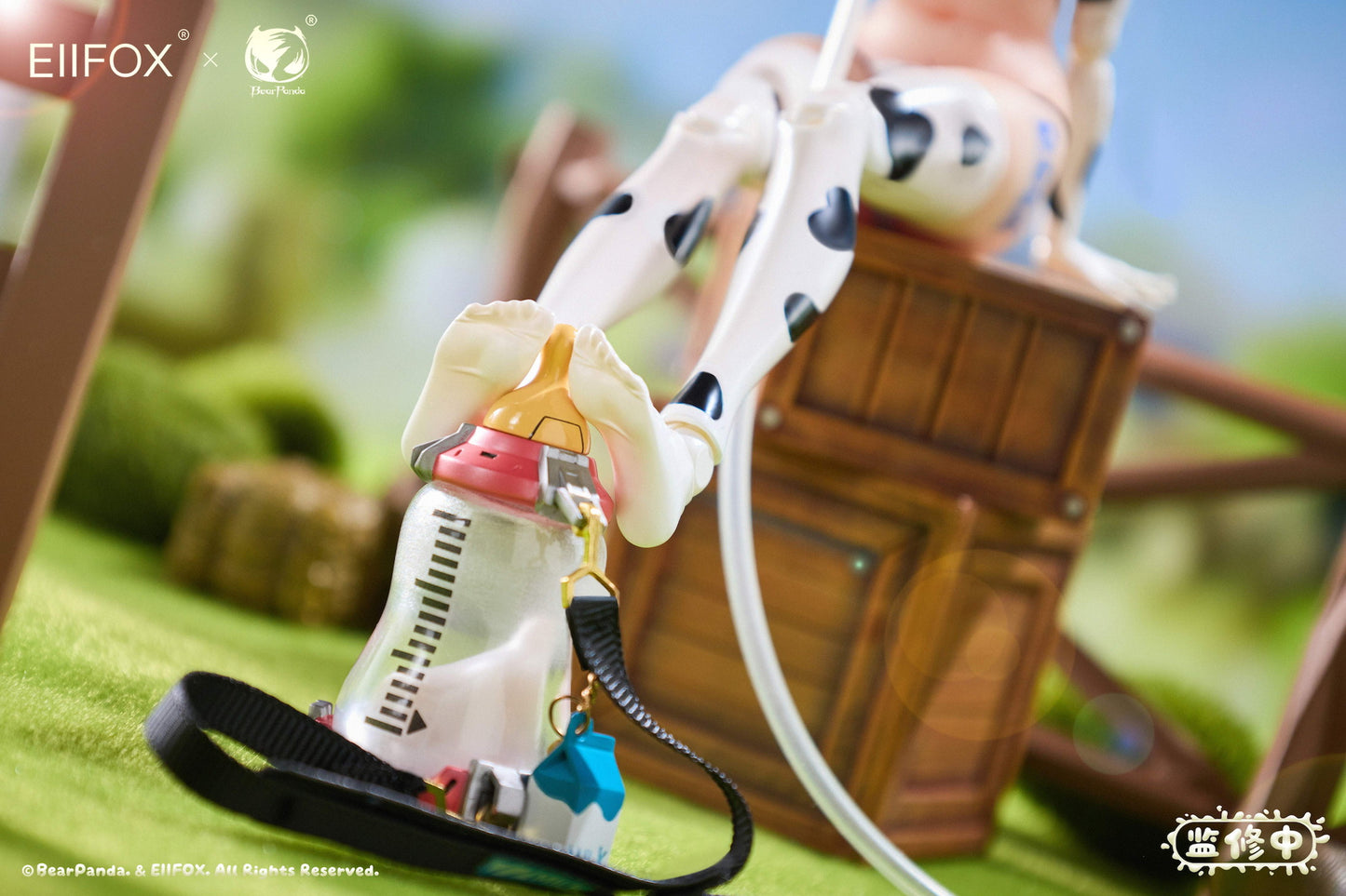 BearPanda Eiifox & BearPanda Nyuugyuu MOMO 1/8 Complete Model Action Figure